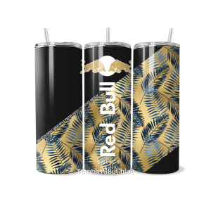 Energy Gold & Blue Leaves