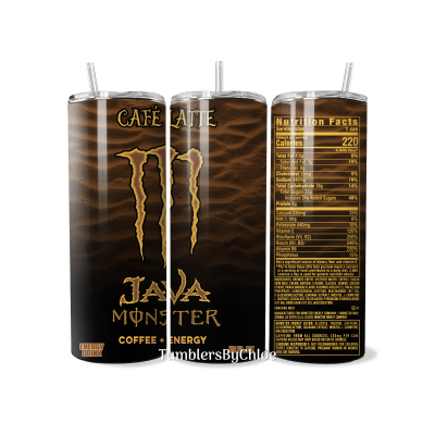 Energy Monster Java Café Latte