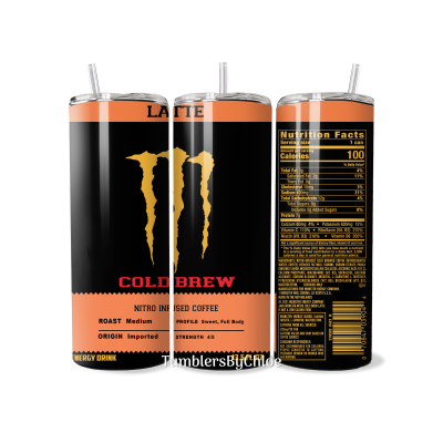 Energy Monster Coldbrew Latte